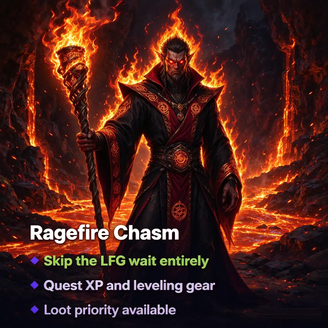 WoW Forever Ragefire Chasm Boost | Beta Server US > PVE - Alliance