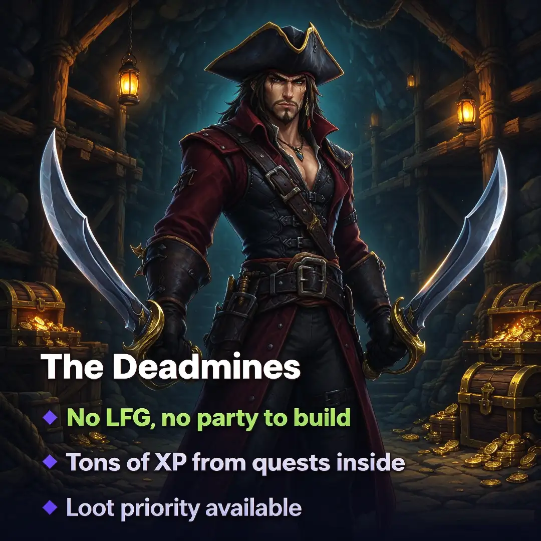 WoW Forever The Deadmines Boost | Beta Server US > PVE - Alliance
