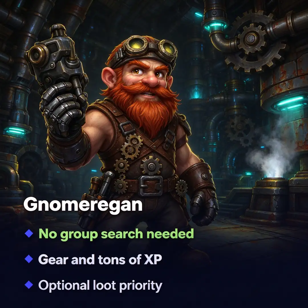 WoW Forever Gnomeregan Boost | Beta Server US > PVE - Alliance
