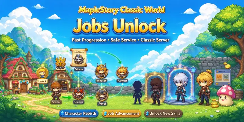 MapleStory Classic World Jobs Unlock | Global > Global MapleStory Classic World