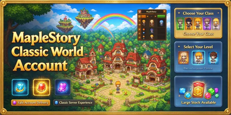 MapleStory Classic World Account - Custom Class & Level - Ready to Play | Global > Global MapleStory Classic World