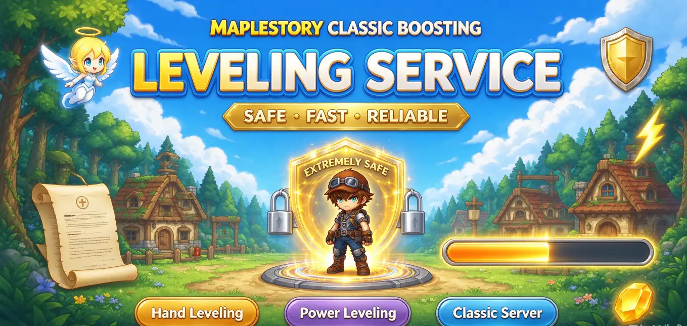 POWER LEVELING 24/7 ONLINE - 100% SAFE GUARANTEED | Global > Global MapleStory Classic World