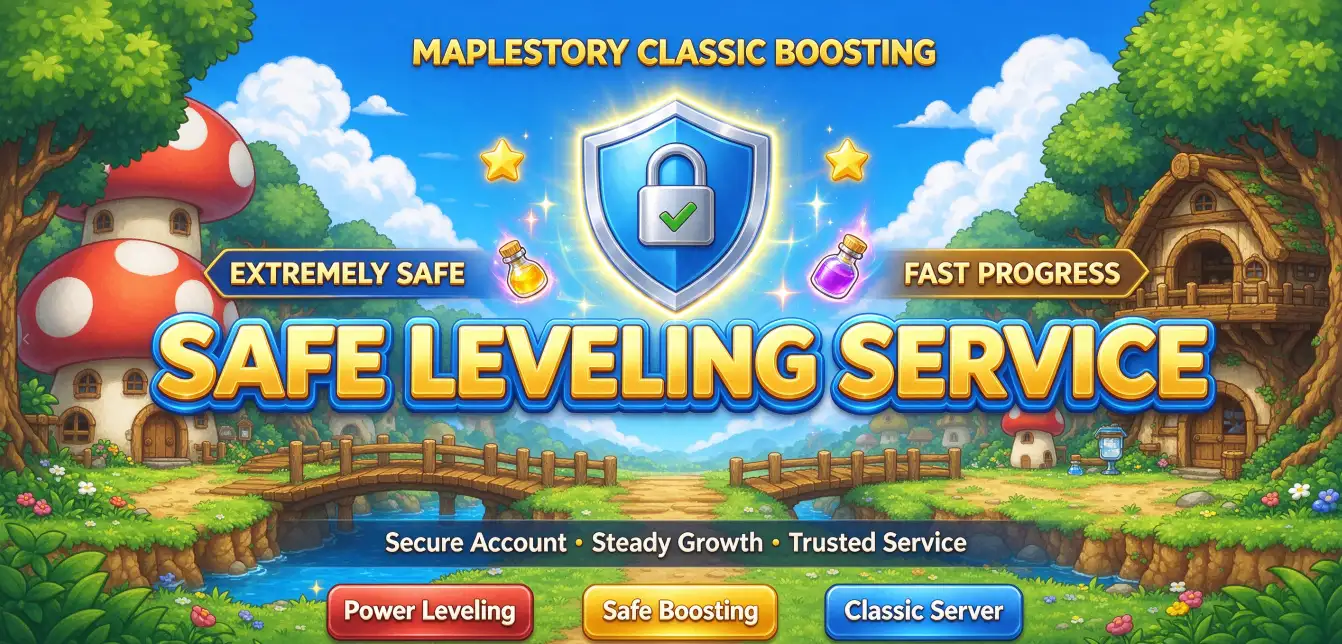 100% SAFE POWER LEVELING - 24/7 ONLINE EXTREMELY SECURE | Global > Global MapleStory Classic World