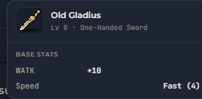 Old Gladius | Global > Global MapleStory Classic World