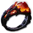 Cracklecreep Ruby Ring | Forbidden Rites Standard