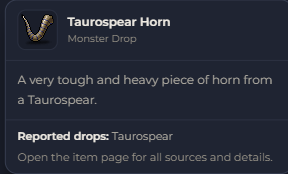 Taurospear Horn | Global > Global MapleStory Classic World