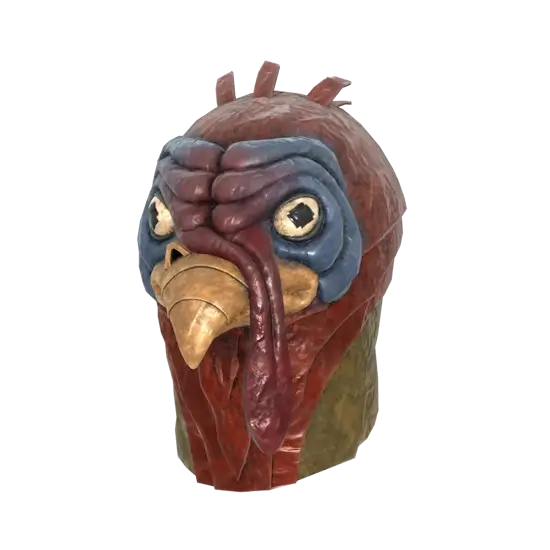 Fasnacht Turkey Mask | PS