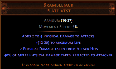 Bramblejack Plate Vest | [PC] Allflame Standard