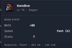 Kandine | Global > Global MapleStory Classic World