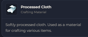 Processed Cloth | Global > Global MapleStory Classic World