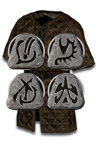 Fortitude [Dusk Shroud]-10-14% Enhanced Defense & 1.5 To Life (Based on Character Level) & 25-30 All Resistances | RoTW - Ladder S15 - SC