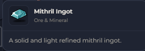 Mithril Ingot | Global > Global MapleStory Classic World