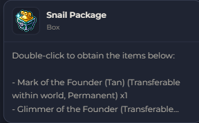 Snail Package | Global > Global MapleStory Classic World