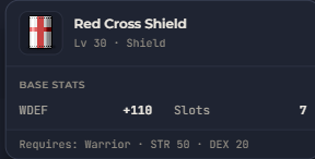 Red Cross Shield | Global > Global MapleStory Classic World