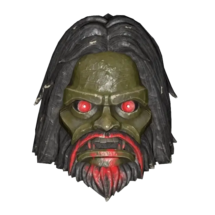 Fasnacht Glowing Bigfoot Mask | PS