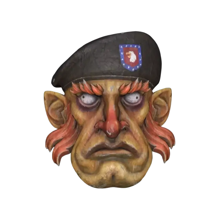 Fasnacht Captain Mask | PS