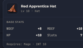 Red Apprentice Hat | Global > Global MapleStory Classic World