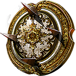 Glitterdisc Burnished Spiked Shield | [PC] Allflame Standard