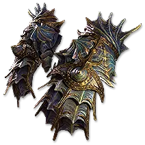 Lochtonial Caress Tempered Mitts | Forbidden Rites Standard