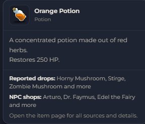 Orange Potion | Global > Global MapleStory Classic World