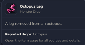 Octopus Leg | Global > Global MapleStory Classic World