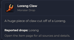 Lorang Claw | Global > Global MapleStory Classic World