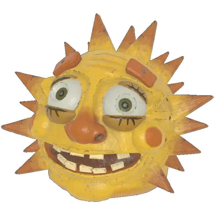 Fasnacht Sun Mask | PS