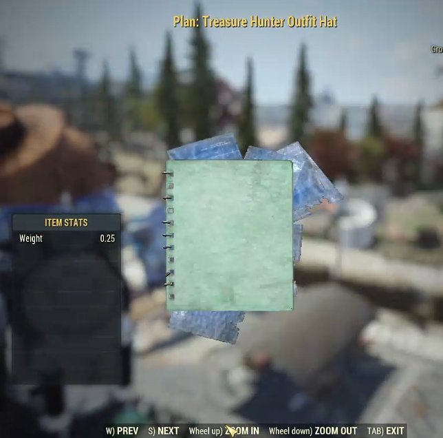 Plan- Treasure Hunter Oufii Hat | PS
