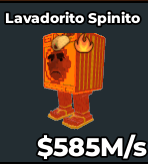 Lavadorito Spinito 585M/s Lava | Global