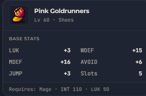 Pink Goldrunners | Global > Global MapleStory Classic World