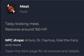 Meat | Global > Global MapleStory Classic World