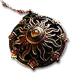 Fireflower Solar Amulet | Forbidden Rites Standard