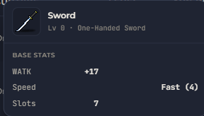 Sword | Global > Global MapleStory Classic World