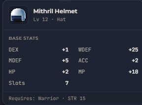 Mithril Helmet | Global > Global MapleStory Classic World
