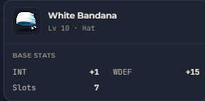 White Bandana | Global > Global MapleStory Classic World