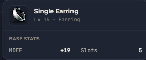Single Earring | Global > Global MapleStory Classic World