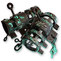 The Prisoner's Manacles Kalguuran Cuffs | Forbidden Rites Standard