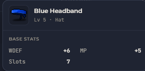 Blue Headband | Global > Global MapleStory Classic World