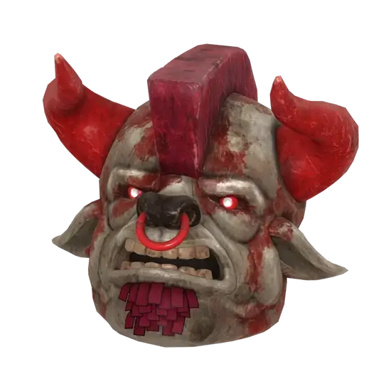 Fasnacht Glowing Minotaur Mask | PS