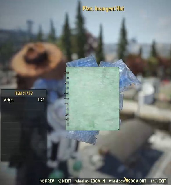 Plan- Insurgent Hat | PS
