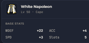 White Napoleon | Global > Global MapleStory Classic World