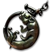 Rondel of Fragility Lunar Amulet | Forbidden Rites Standard