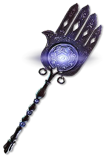 Guiding Palm of the Mind Shrine Sceptre | Forbidden Rites Standard