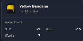 Yellow Bandana | Global > Global MapleStory Classic World