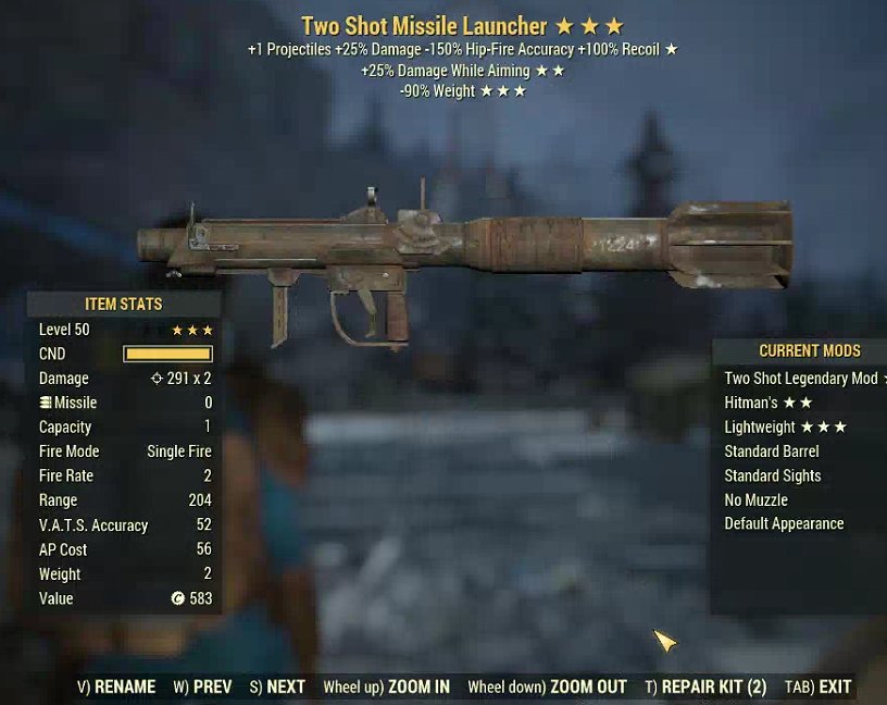 Two Shot Missile Launcher (2024) | PS