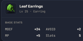 Leaf Earrings | Global > Global MapleStory Classic World