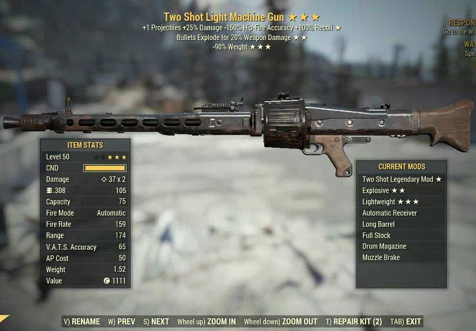 Two Shot Light Machine Gun (2024) | PS