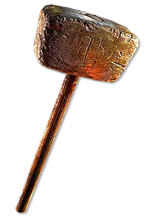 Brynhand's Mark Wooden Club | Forbidden Rites Standard
