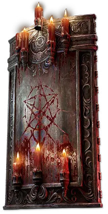 Chernobog's Pillar Blacksteel Tower Shield | Forbidden Rites Standard