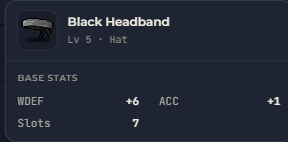 Black Headband | Global > Global MapleStory Classic World